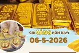 Giá vàng ngày 6-5 bật tăng, tín hiệu phục hồi dần rõ nét