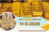 Giá vàng hôm nay 11-5: Tâm lý lạc quan trở lại, giới đầu tư kỳ vọng vàng đi lên