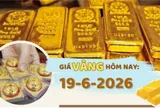 Giá vàng hôm nay 19-6: Giảm mạnh 4 triệu đồng/lượng