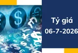 Tỷ giá ngày 6-7: Tỷ giá trung tâm giảm nhẹ