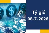 Tỷ giá ngày 8-7: USD tăng nhẹ