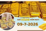 Giá vàng hôm nay 9-7: Vàng trong nước lao dốc theo đà giảm của thế giới