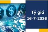 Tỷ giá ngày 16-7: USD hạ nhiệt