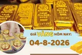 Giá vàng hôm nay 4-8: Vàng miếng tăng 500.000 đồng/lượng