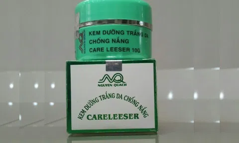 Đình chỉ lưu hành 2 loại kem dưỡng da Careleeser và Thuần Mộc do không đạt chất lượng