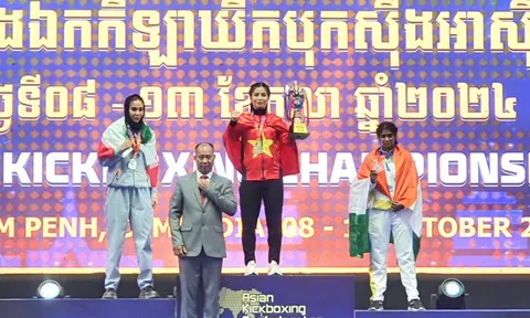 Kickboxing Việt Nam tạo dấu ấn tại đấu trường châu Á