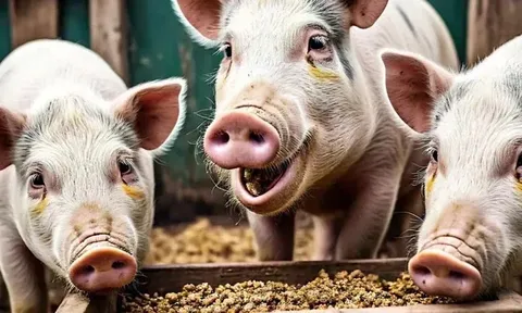 Giá heo hơi hôm nay 15/5: Hà Nội tiếp tục neo ở mức 68.000 đồng/kg