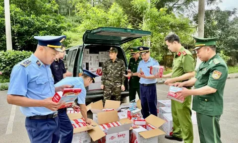 Lạng Sơn: thu giữ 14.000 gói thanh cua tẩm vị ăn liền nhập lậu tại cửa khẩu Chi Ma