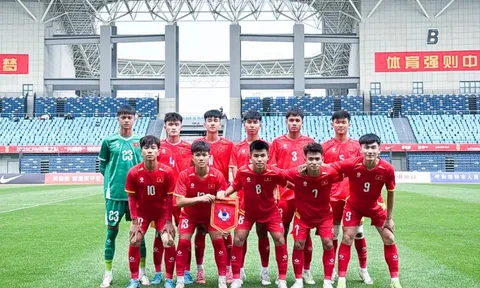U16 Việt Nam thua ngược U16 Australia tại giải U16 quốc tế CFA Team China 2025