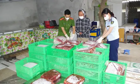 Hà Nam: phát hiện hơn 1,2 tấn nội tạng động vật không rõ nguồn gốc
