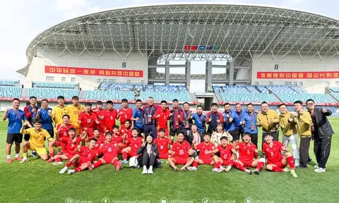Giải U16 quốc tế CFA Team China 2025: Việt Nam thắng ngược Ả Rập Xê Út