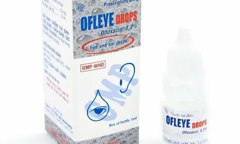 Thu hồi toàn bộ lô thuốc nhỏ mắt, tai Ofleye Drops do không đạt chất lượng