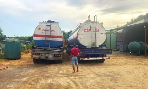 Tạm giữ gần 80 tấn chất lỏng nghi dầu FO không hóa đơn