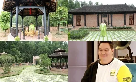Ngắm biệt phủ phong cách xưa 1.600m2 của đạo diễn Hoàng Mập
