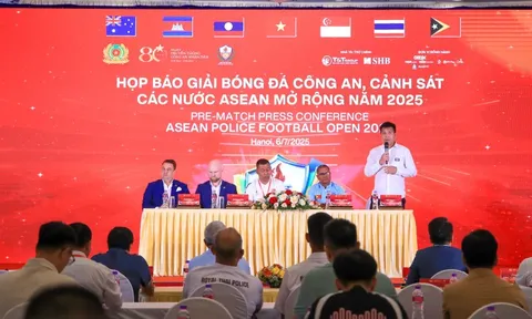 Cựu tuyển thủ Việt Nam dự giải công an, cảnh sát ASEAN mở rộng 2025