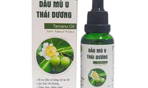 Tiêu hủy, truy tìm nguồn gốc 4 lô Dầu mù u Thái Dương không đạt chất lượng