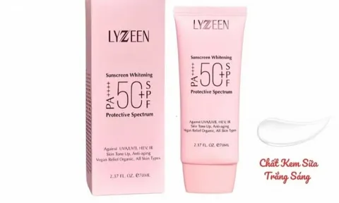 Thu hồi kem chống nắng LYZEEN bị xác định là hàng giả