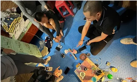 Bắc Ninh: triệt phá ổ nhóm mua bán, tổ chức sử dụng, tàng trữ trái phép ma túy tại xã Bố Hạ