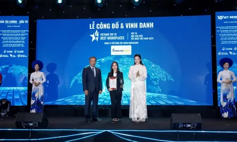 QueenLand Group được vinh danh Top 10 Nơi làm việc tốt nhất Việt Nam 2025