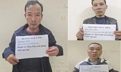 Phú Thọ: liên tiếp triệt phá các ổ nhóm ma túy, cờ bạc, pháo nổ trái phép