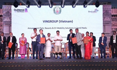 Vingroup ký kết MOU với bang Tamil Nadu, củng cố hệ sinh thái đa ngành tại Ấn Độ