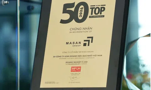 Masan Group 11 năm liên tiếp vào Top 50 Công ty kinh doanh hiệu quả nhất