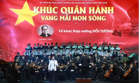 “Khúc quân hành vang mãi non sông” tri ân những người lính Cụ Hồ