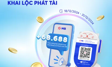 Loa Thanh toán MB - Giải pháp giao dịch thông minh cho mọi ngành nghề