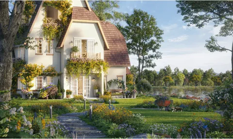 Đảo Châu Âu- Eco Central Park: Du ngoạn bốn mùa hoa giữa lòng xứ Nghệ