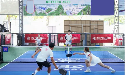 Chính thức khởi tranh giải MG Pickleball Championship 2025