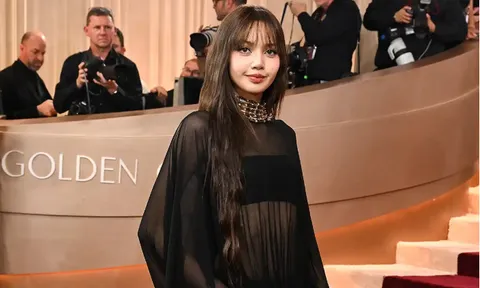 Lisa BlackPink cùng dàn sao Hollywood "đốt cháy" thảm đỏ Quả cầu vàng 2026