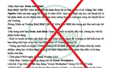 Lừa đảo tuyển trợ giảng, trợ lý khóa học: Khi “cơ hội đẹp hồ sơ” trở thành cái bẫy tinh vi