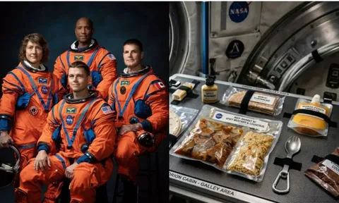 Hành trình đưa bữa ăn từ Trái Đất ra ngoài không gian