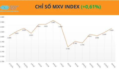 Lực mua giành ưu thế, MXV-Index nối dài đà tăng
