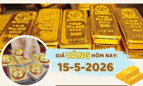 Giá vàng hôm nay 15-5: Khó vượt mốc 4.800 USD/ounce trong ngắn hạn