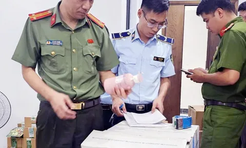 Hà Nội: Phát hiện số lượng lớn mỹ phẩm có dấu hiệu giả mạo nhãn hiệu