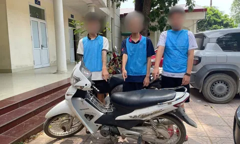 Công an xã An Khánh bắt giữ nhóm đối tượng tuổi teen cướp tài sản giữa đêm