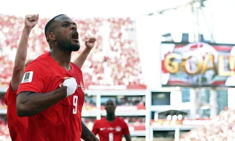Canada giành điểm số đầu tiên trong lịch sử tại World Cup 2026