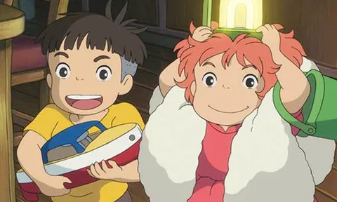 "Cô bé Ponyo" trở lại màn ảnh rộng