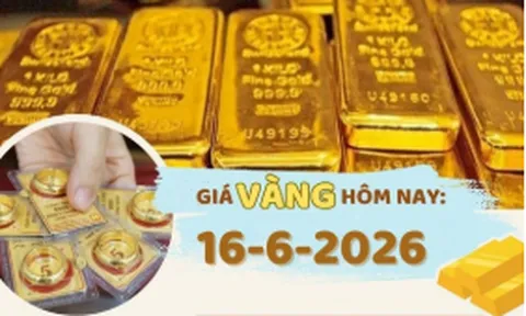 Giá vàng hôm nay 16-6: Dầu giảm mạnh, vàng hưởng lợi