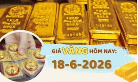 Giá vàng hôm nay 18-6: “Lao dốc” sau tín hiệu cứng rắn từ Fed