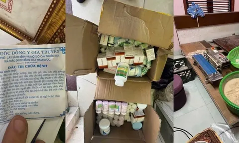 Khởi tố hai đối tượng sản xuất, buôn bán thuốc Đông y giả