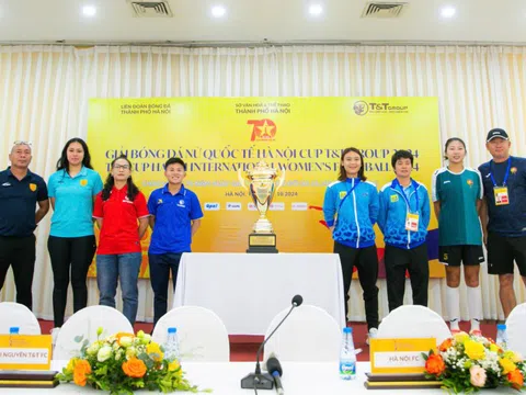 4 đội bóng dự Giải bóng đá nữ quốc tế Hà Nội Cup năm 2024