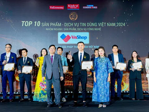 Sản phẩm dịch vụ Tin dùng Việt Nam 2024 chính thức gọi tên VnShop