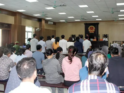 Thanh Hóa: tuyên án 44 bị cáo trong vụ đưa, nhận hối lộ đông từ trước đến nay