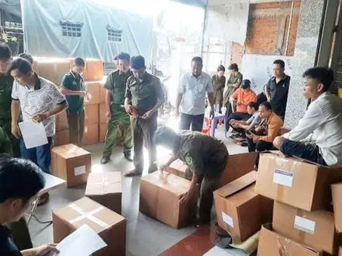 Sóc Trăng: Thu giữ gần 8 tấn sữa, thực phẩm chức năng không rõ nguồn gốc
