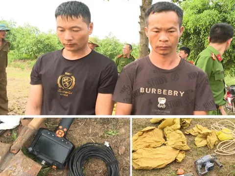 Khởi tố hai người Trung Quốc đào trộm lăng mộ vua Lê Túc Tông