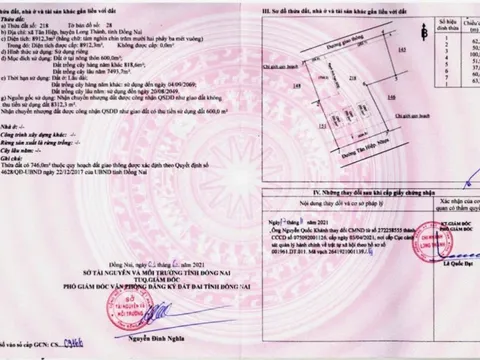 Bán đất đẹp gần sân bay Long Thành, Đồng Nai