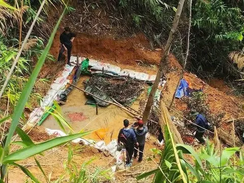 Báo cáo của UBND huyện Đak Đoa trước việc có dấu hiệu khai thác vàng trái phép