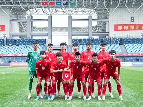 U16 Việt Nam thua ngược U16 Australia tại giải U16 quốc tế CFA Team China 2025